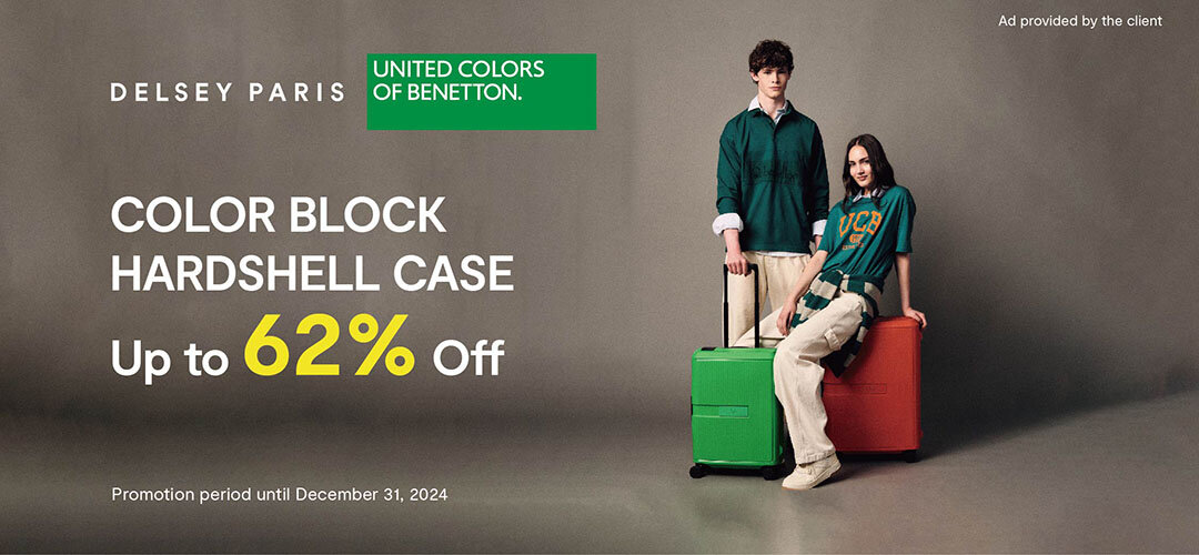 Delsey Paris x Benetton